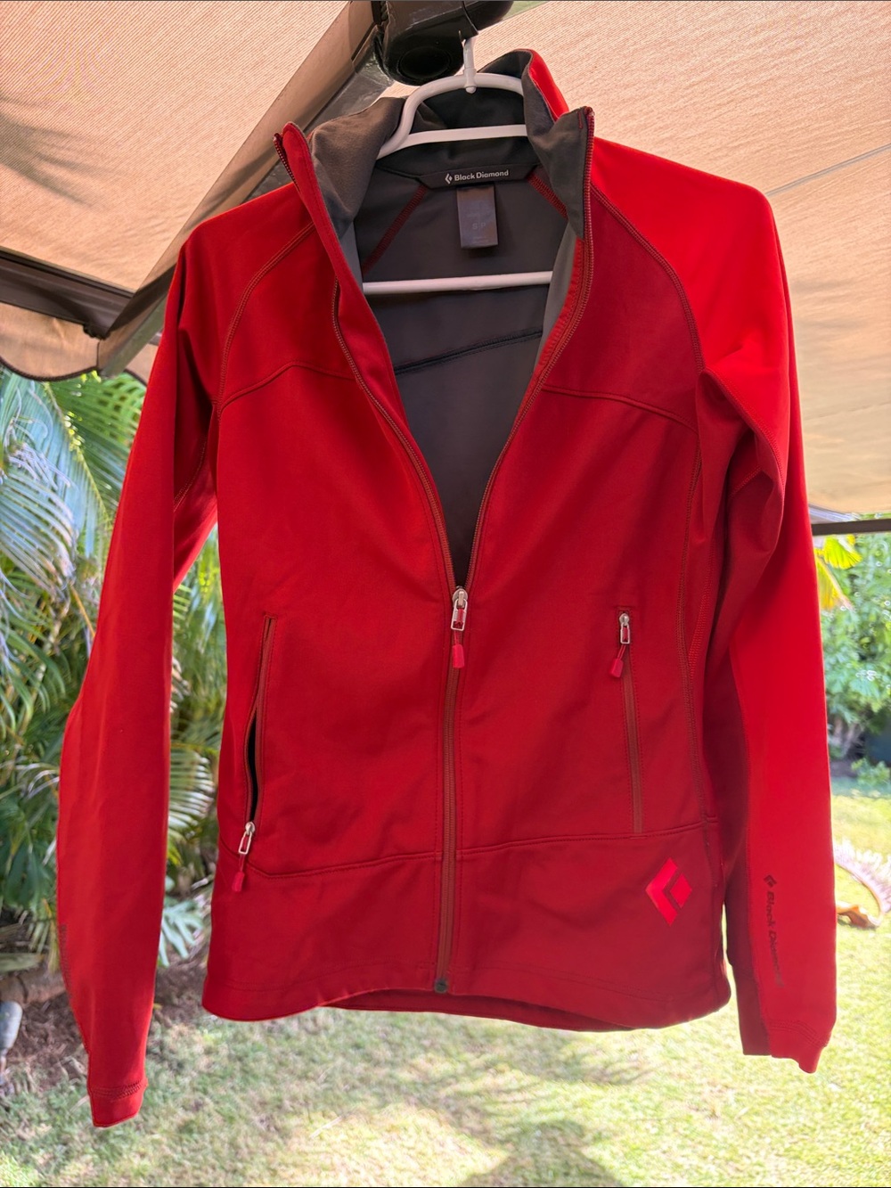 Black Diamond Red Women's Softshell Utility Jacket